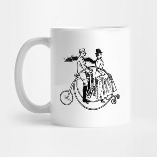 High Wheel Bicycle Cyclists Mug